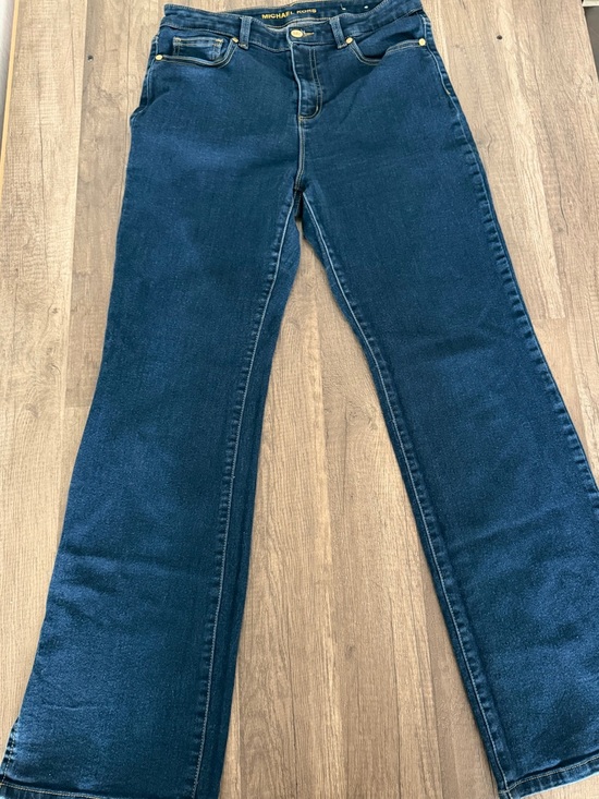 Michael Kors Denim - Michael Kors Dark Blue Flare Jeans